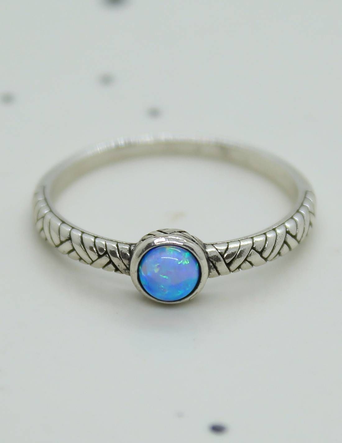 Anillo de Plata con Piedra