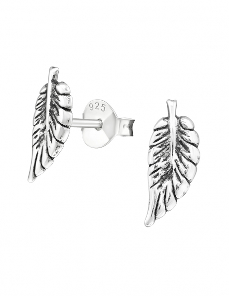 Aros de Plata de Hoja 11mm