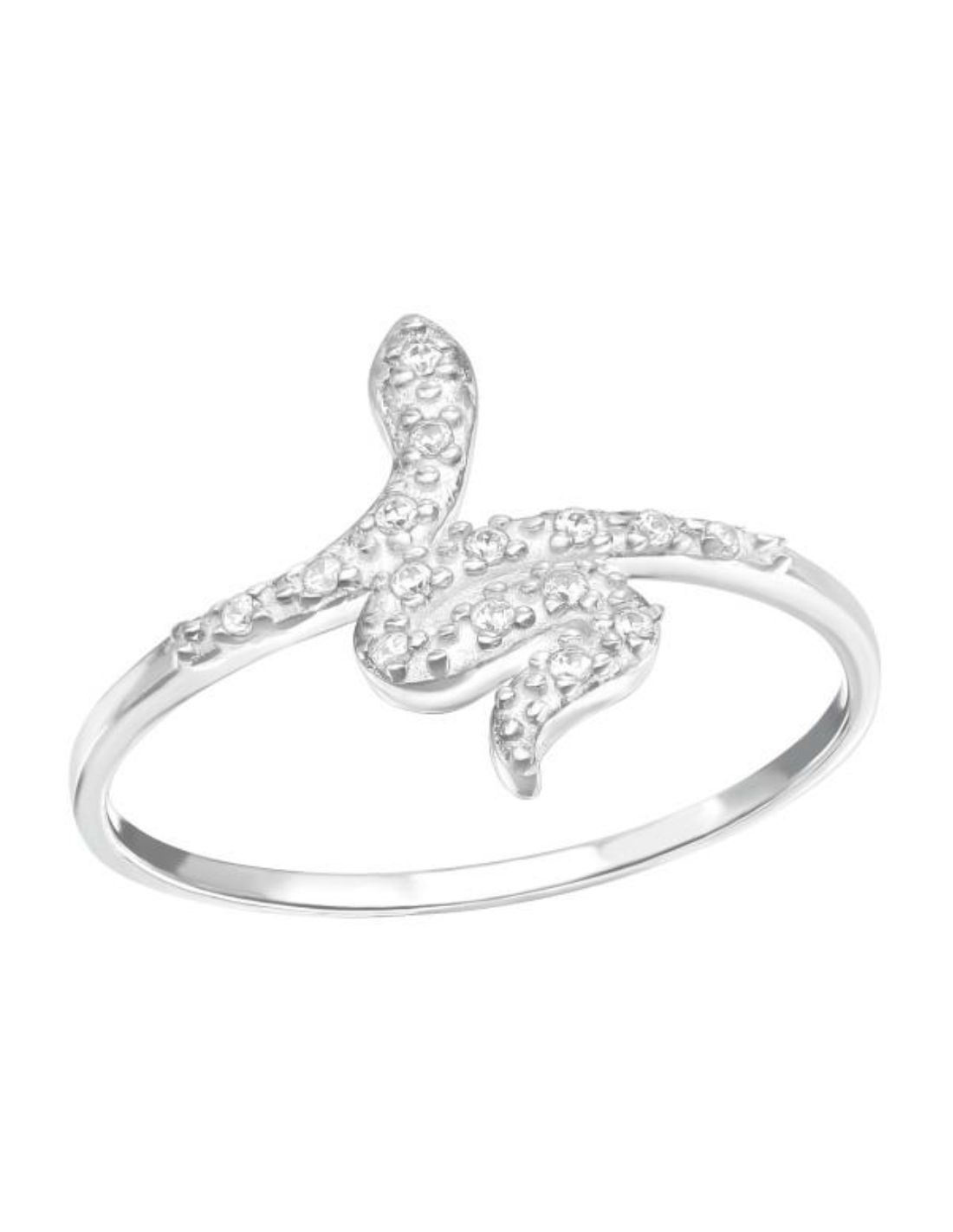 Anillo de Plata de Serpiente