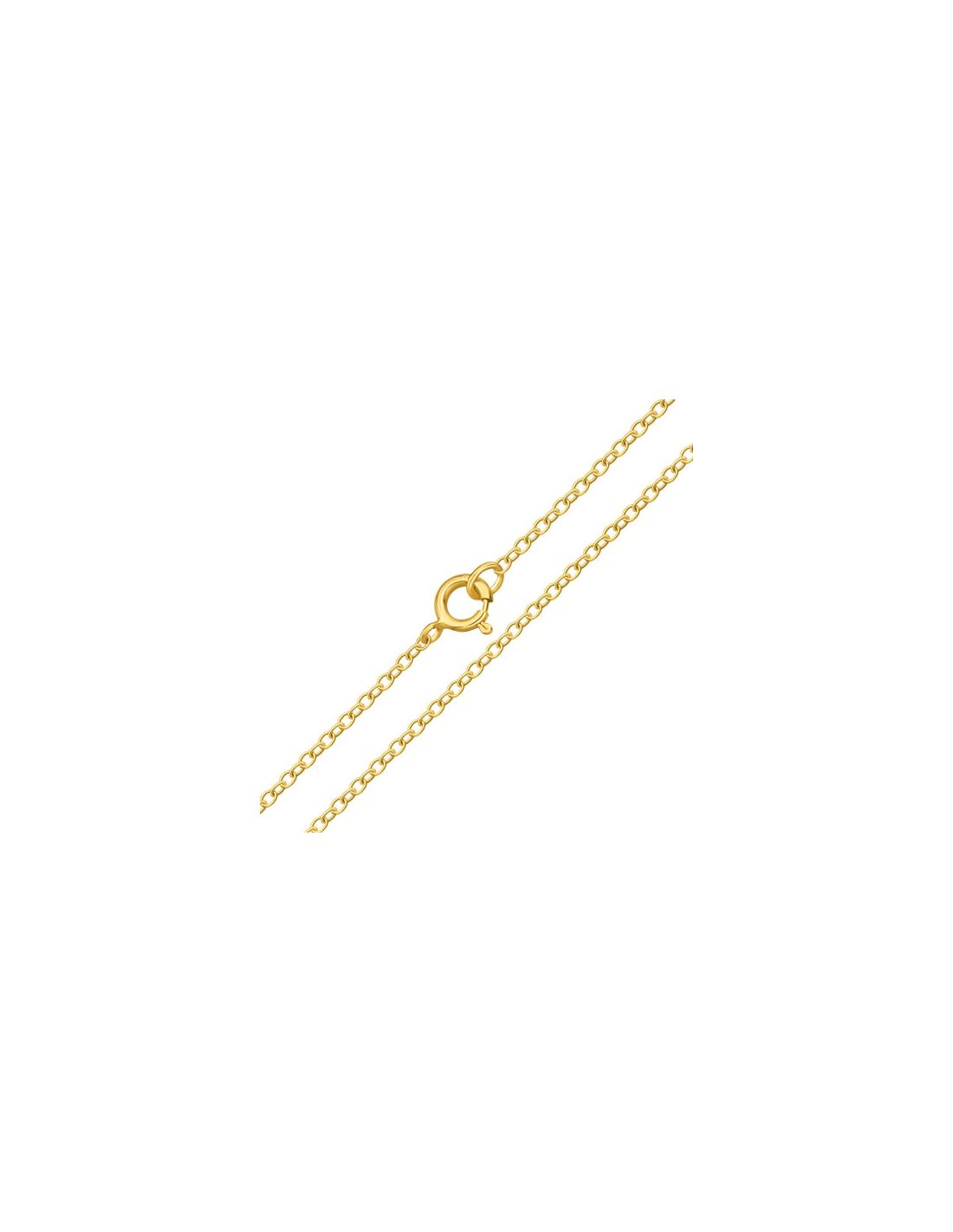 Cadena de Plata 925 Bañado en oro 24K...