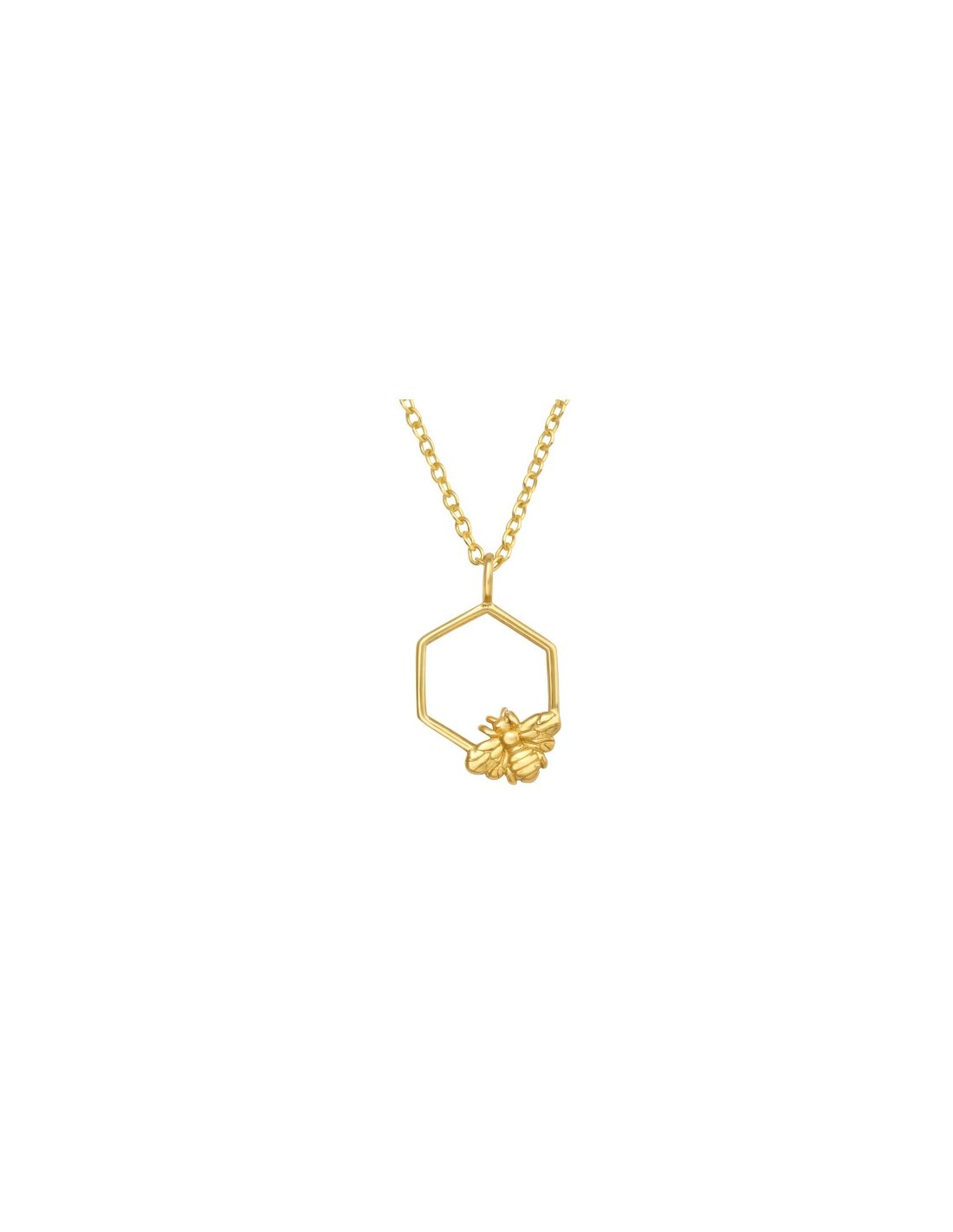 Collar de Plata 925 Bañado en oro 24K...