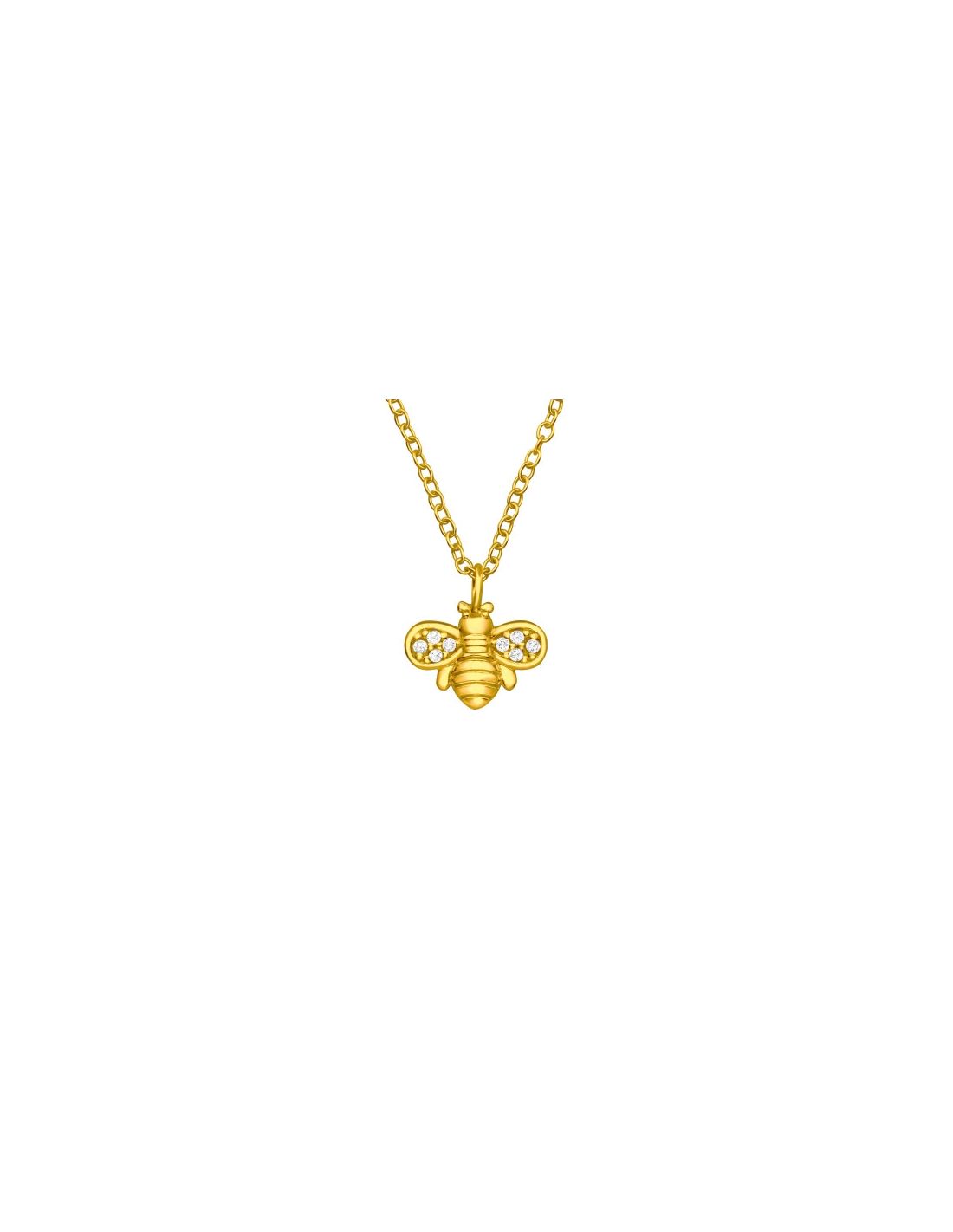 Collar de Plata 925 Bañado en oro 24K...