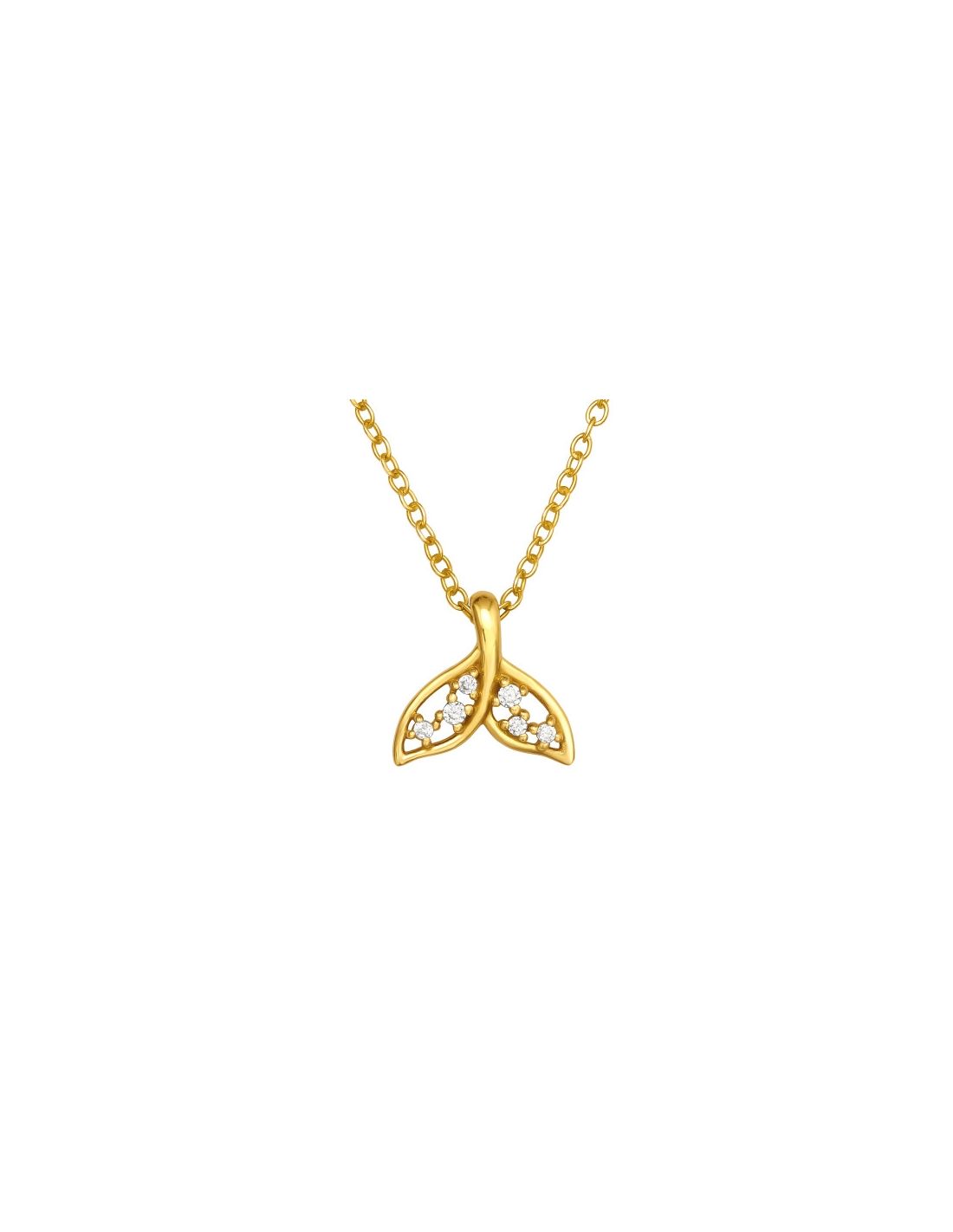 Collar de Plata 925 Bañado en oro 24K...