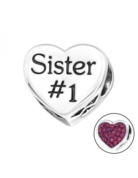 Charms de Plata 925 Heart...