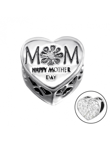 Charms de Plata 925 Heart...