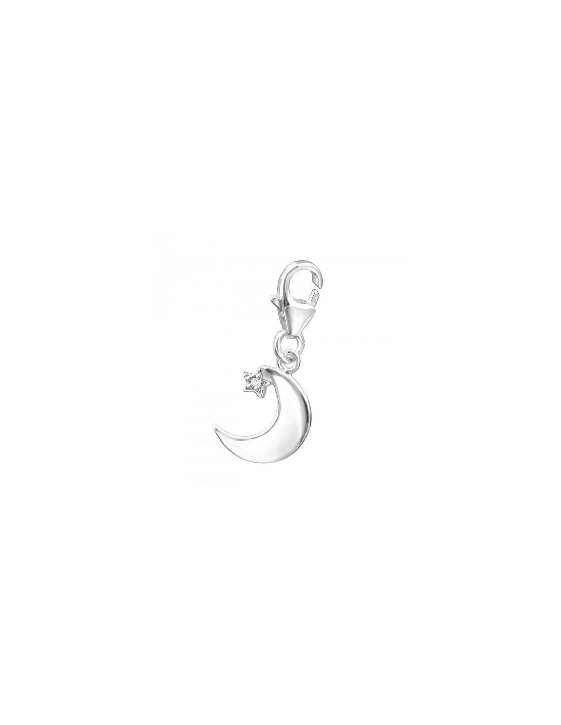 Charms de Plata 925 Crescent Moon 11694
