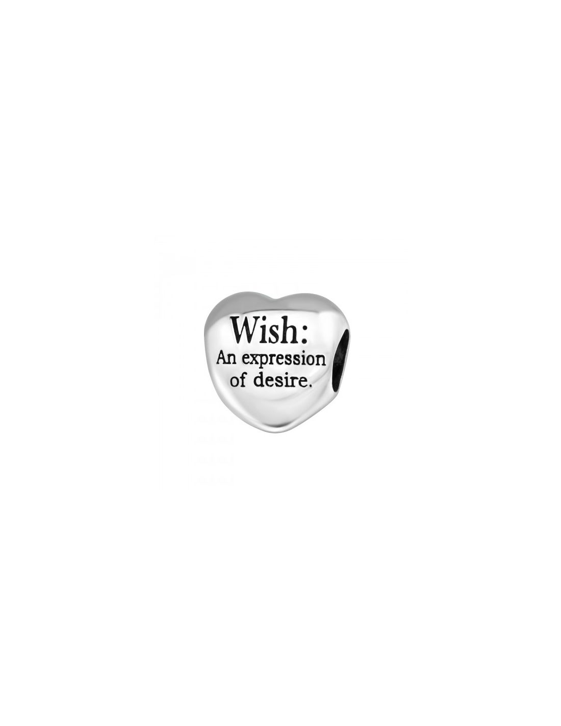 Charms de Plata 925 Heart Wish 12936