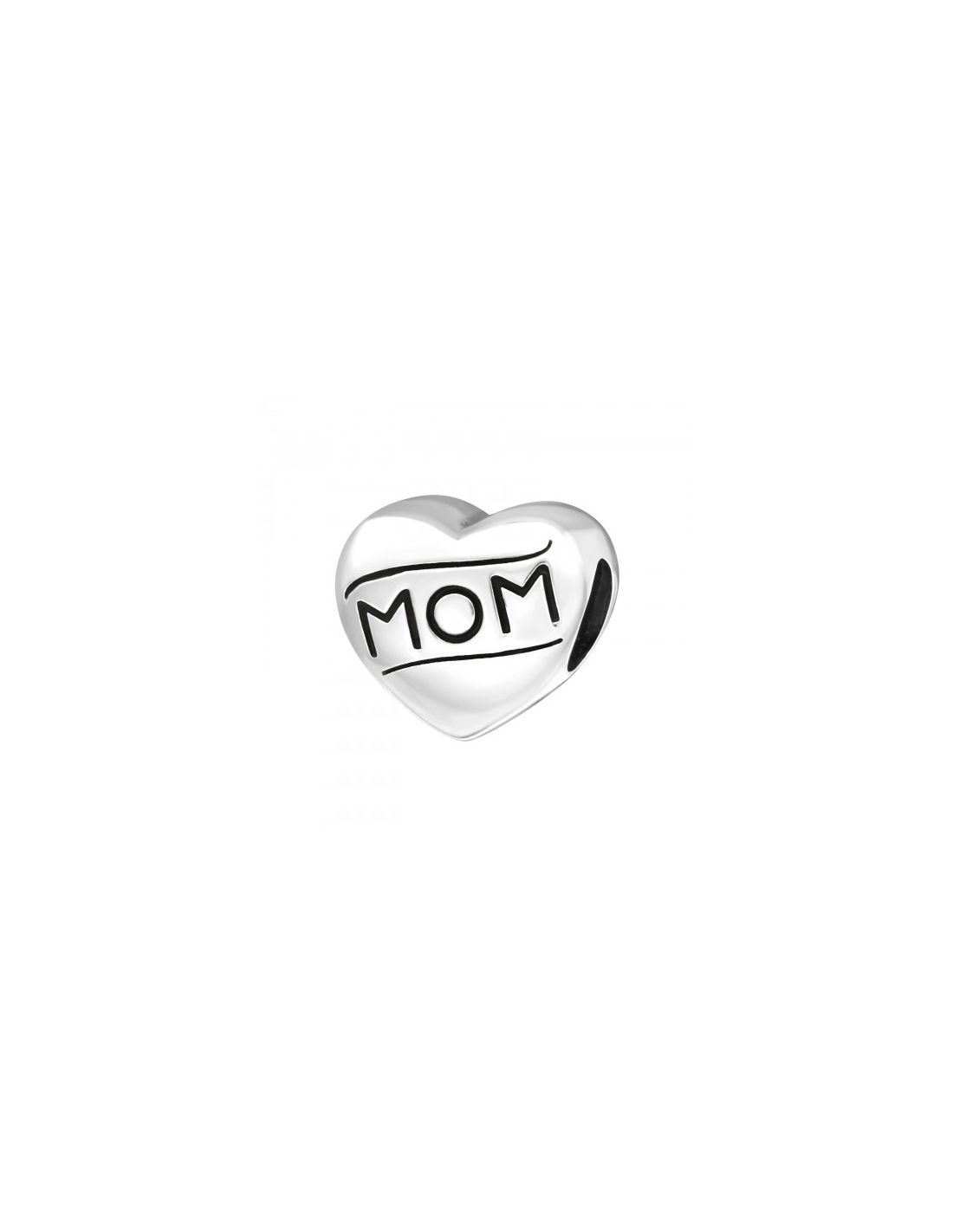 Charms de Plata 925 Heart Mom 17133