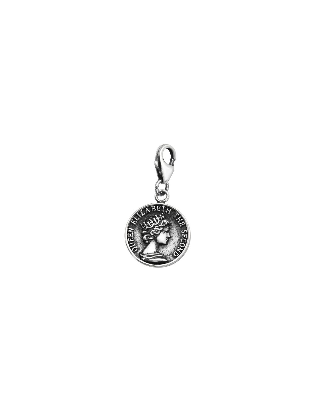 Charms de Plata 925 Queen Elizabeth...