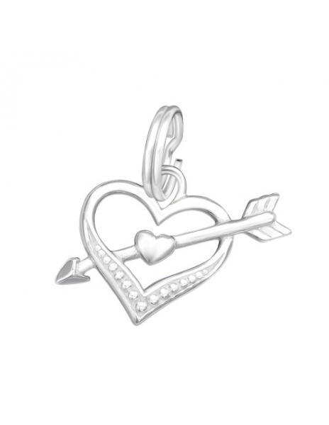 Charms de Plata 925 Heart...