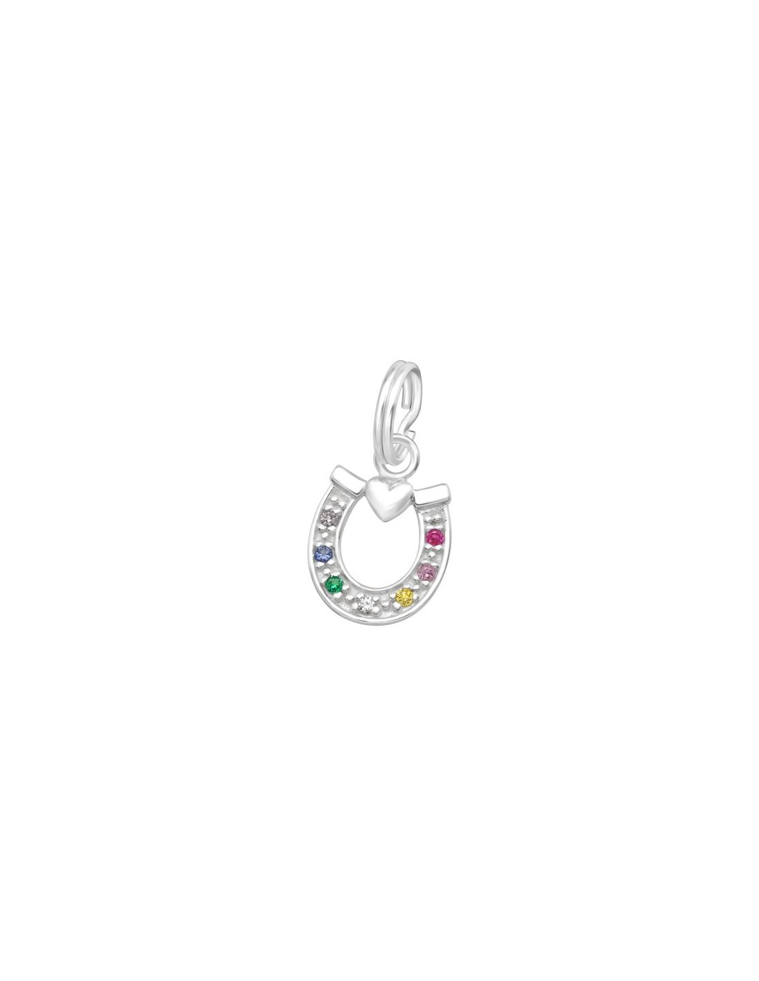 Charms de Plata 925 Horseshoe 44506