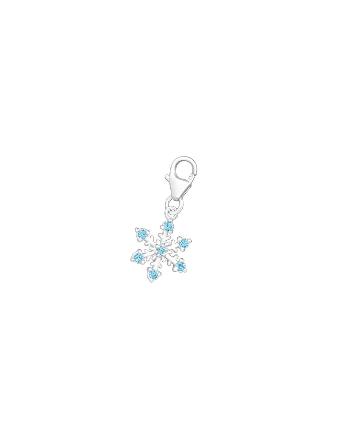 Charms de Plata 925 Snowflake 45608
