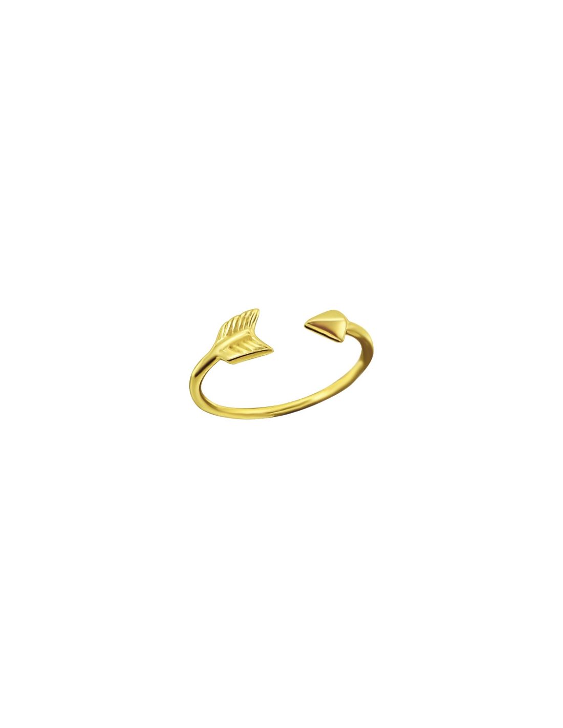 Anillo de Plata 925 Bañado en oro 24K...