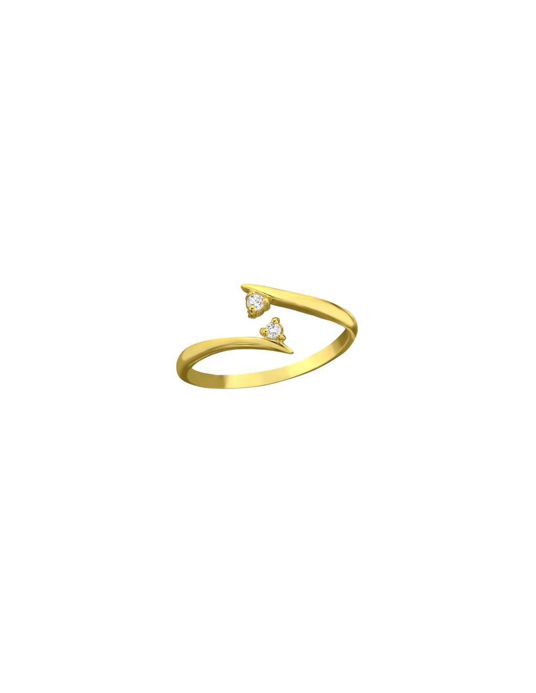 Anillo de Plata 925 Bañado en oro 24K...