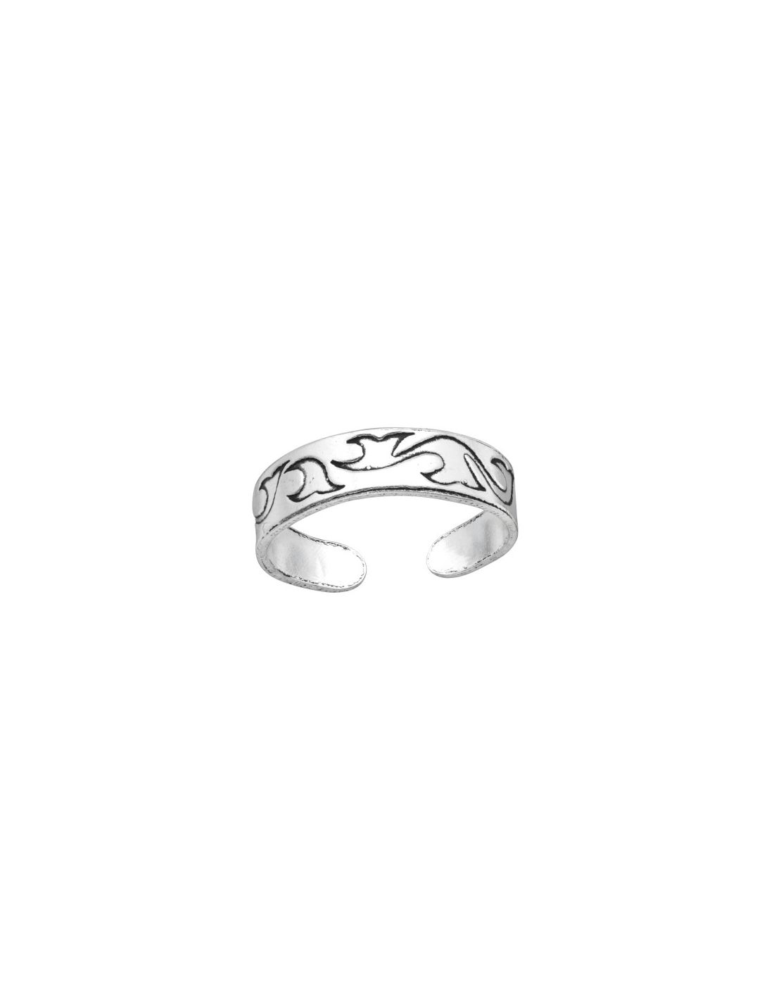 Anillo de Plata 925 Ajustable Wave 38967