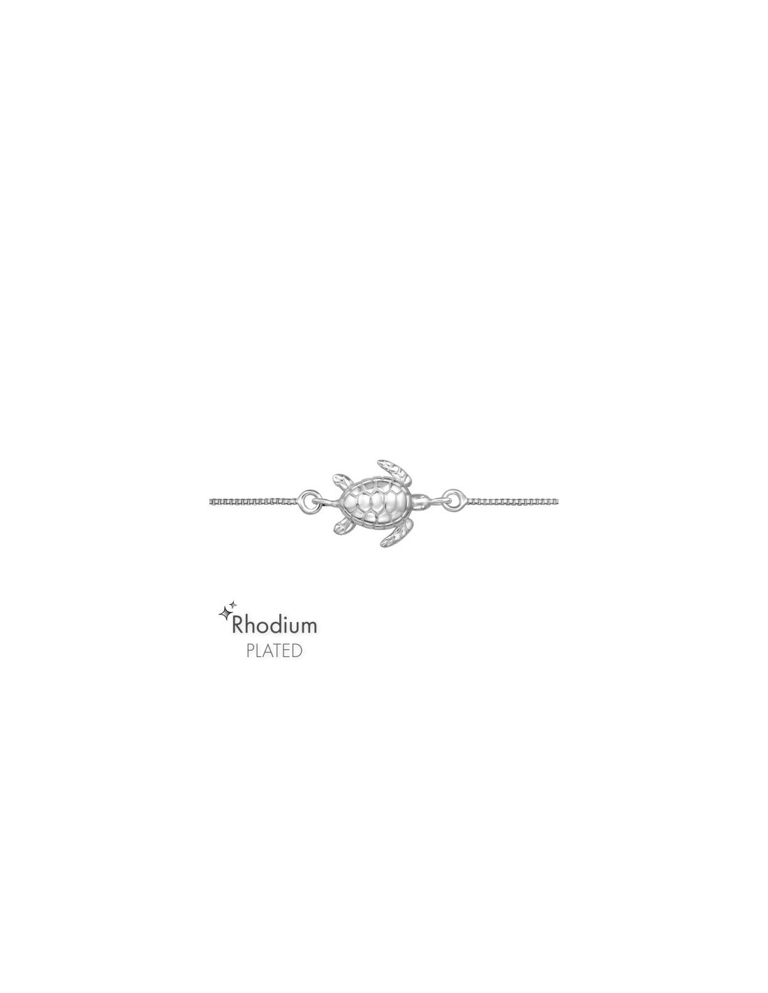 Pulsera de plata 925 de Turtle Bolo