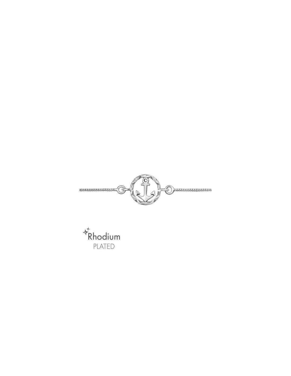 Pulsera de plata 925 de Anchor Bolo