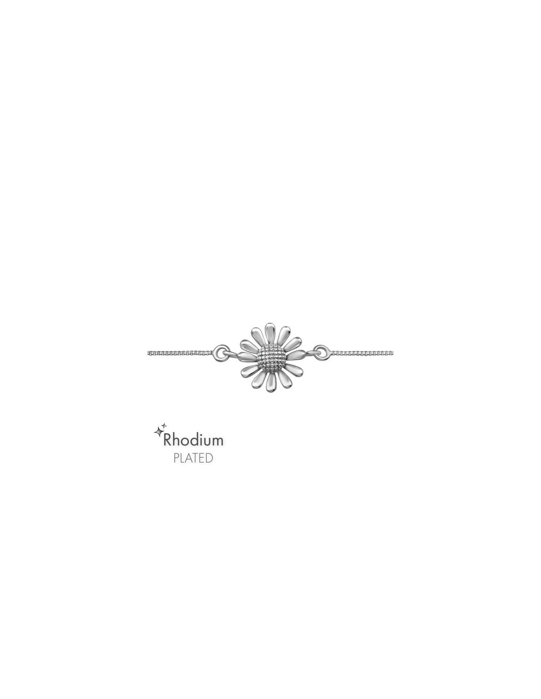 Pulsera de plata 925 de Flower Bolo