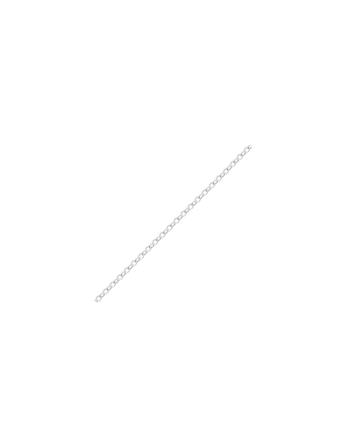 Pulsera de plata 925 de Cable Chain 18Cm