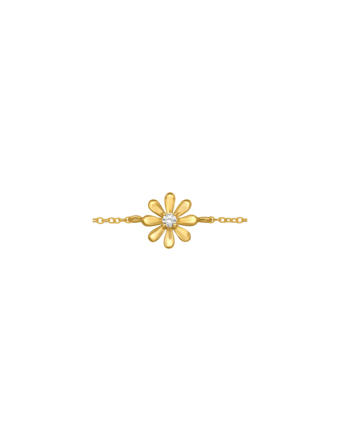 Pulsera de plata 925 de Flower