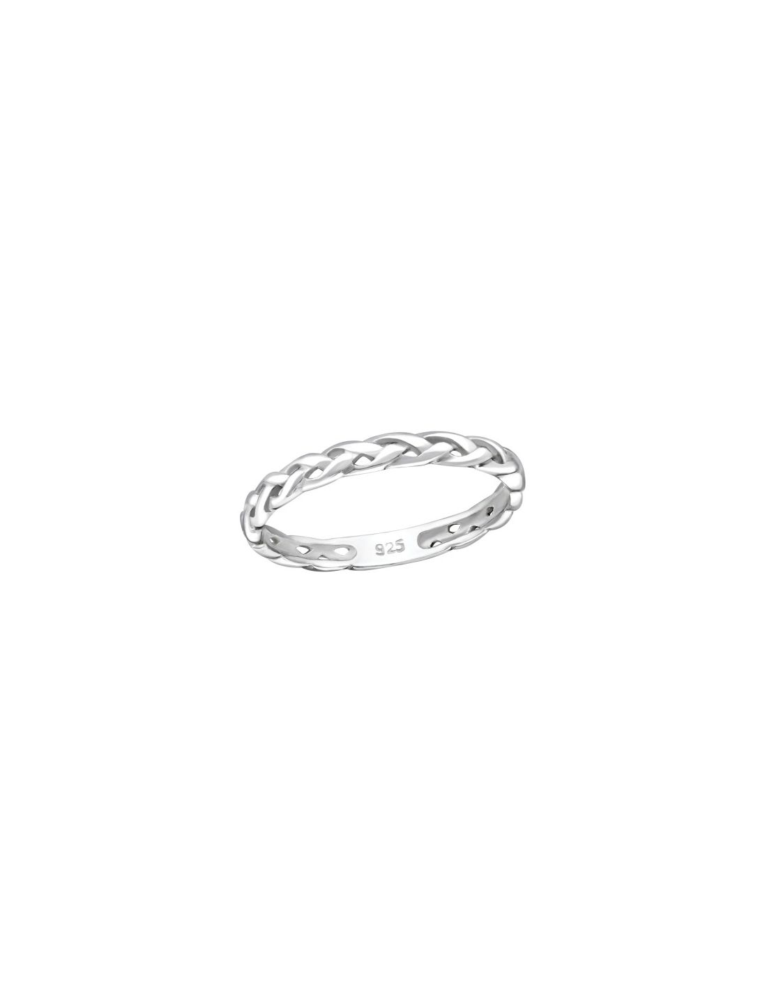 Anillo de plata 925 Rope Talla  10