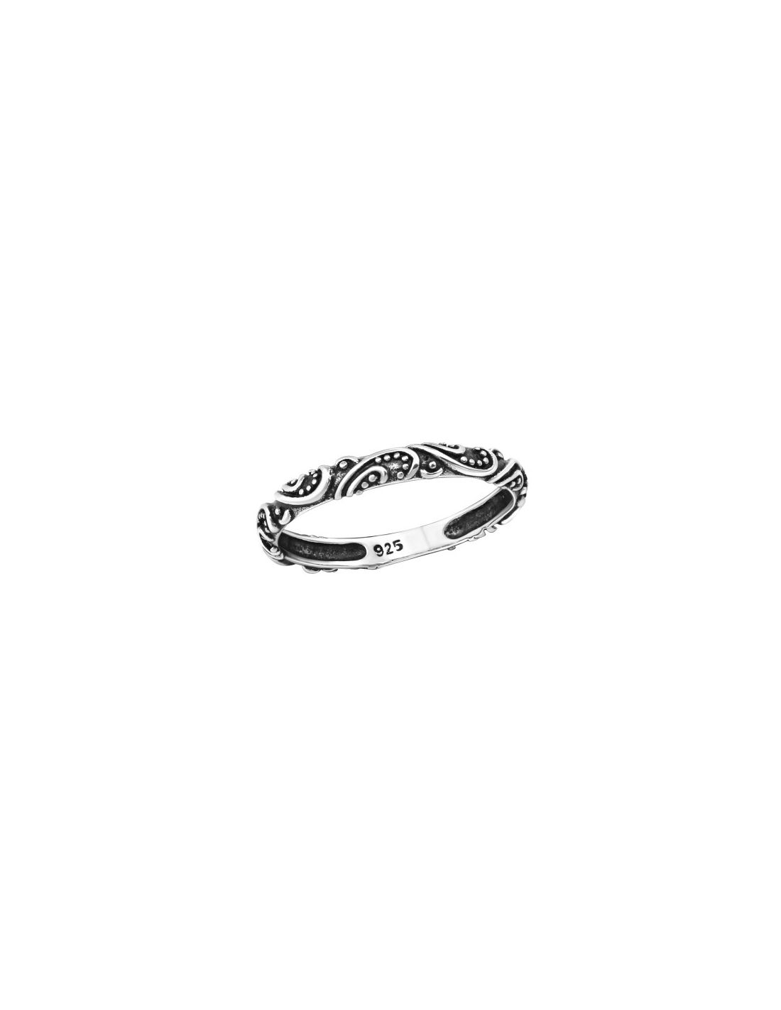 Anillo de plata 925 Oxidized Talla  5
