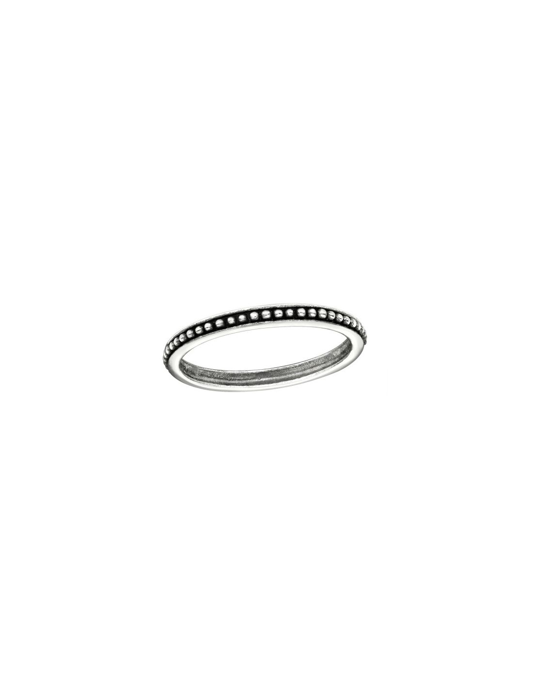 Anillo de plata 925 Dots Link Talla  8