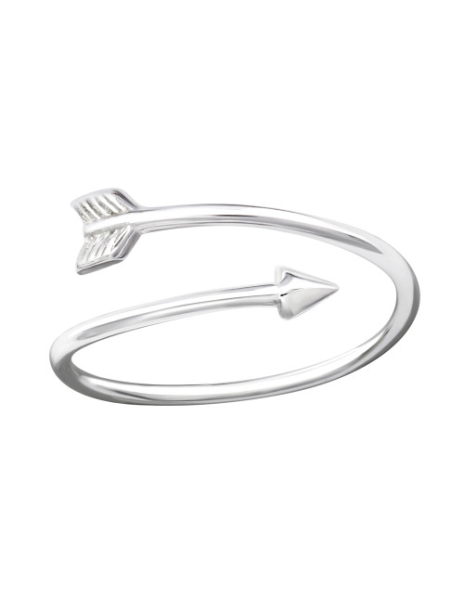 Anillo de plata 925 Arrow...