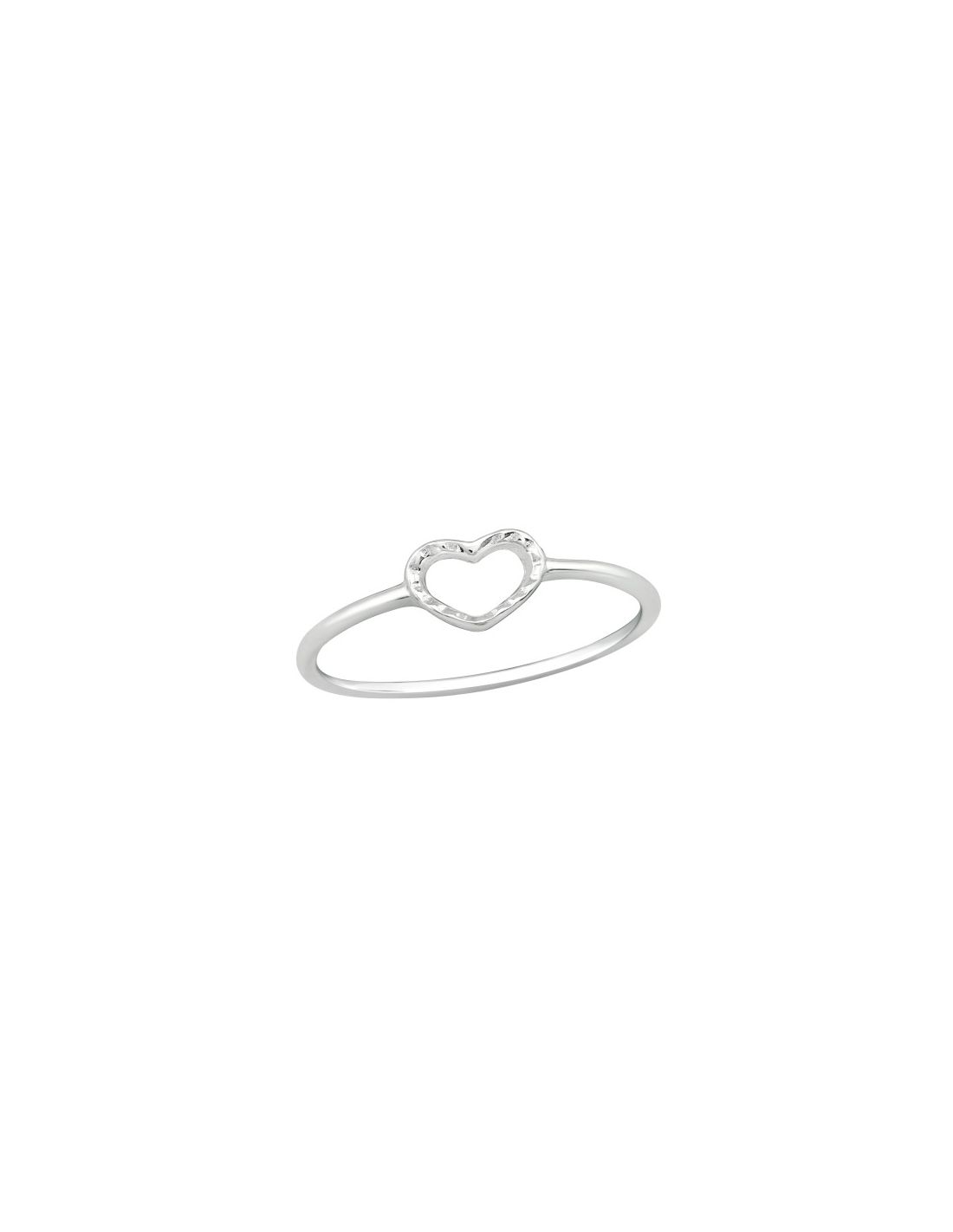Anillo de plata 925 Heart Talla  7.5