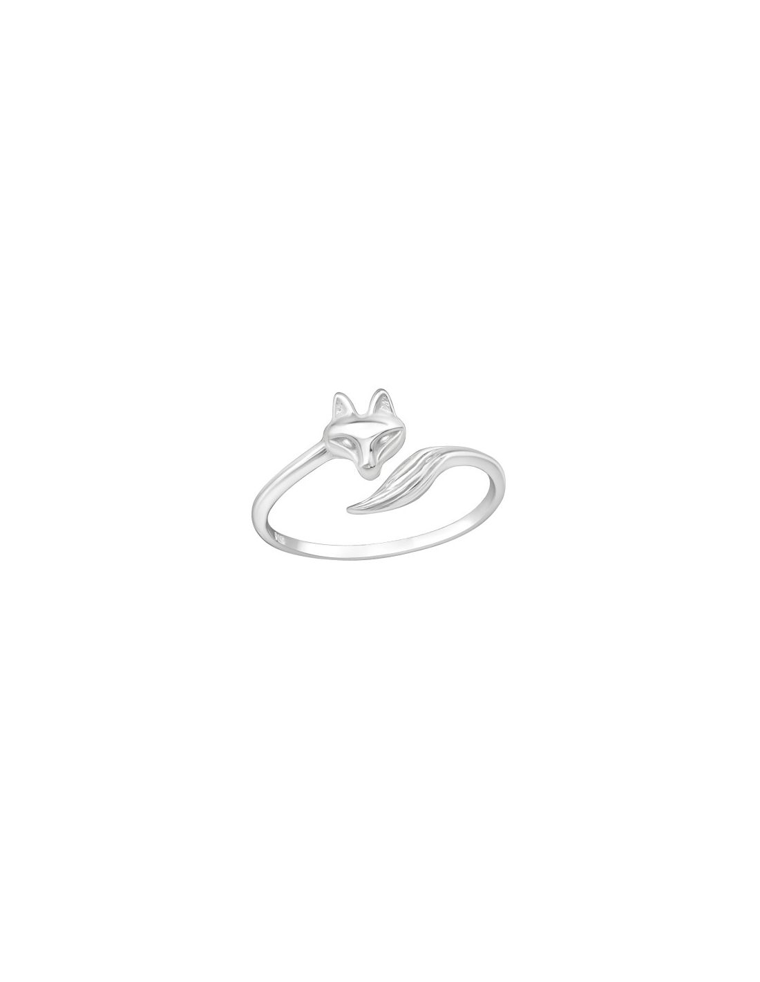 Anillo de plata 925 Fox Talla  5