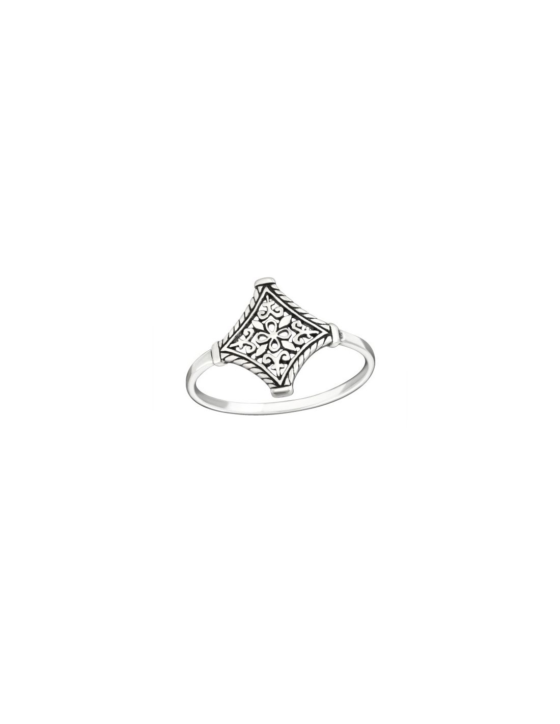 Anillo de plata 925 Patterned Talla  8