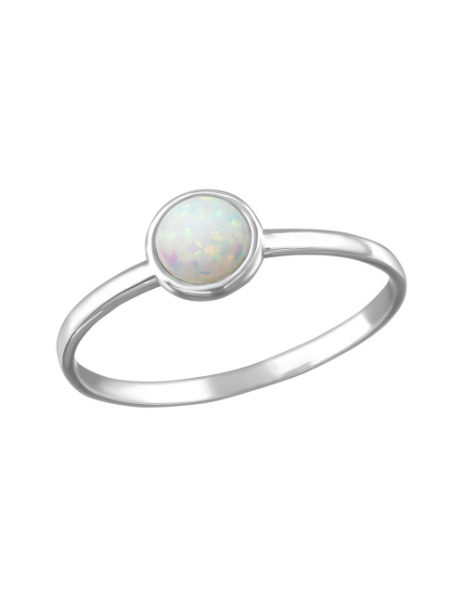 Anillo de plata 925 Round...