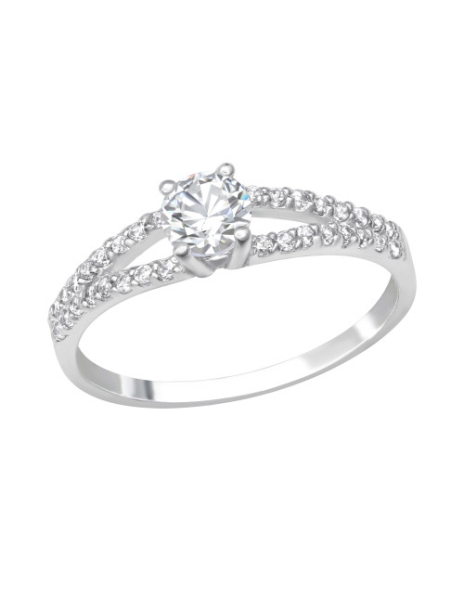 Anillo de plata 925 Round...