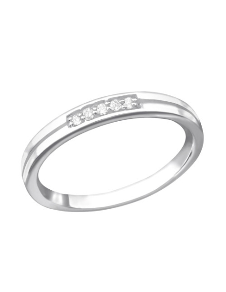 Anillo de plata 925 Round...