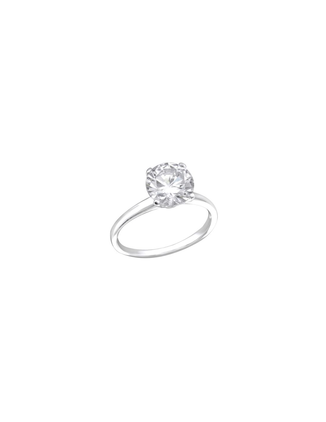 Anillo de plata 925 Round Talla  7.5