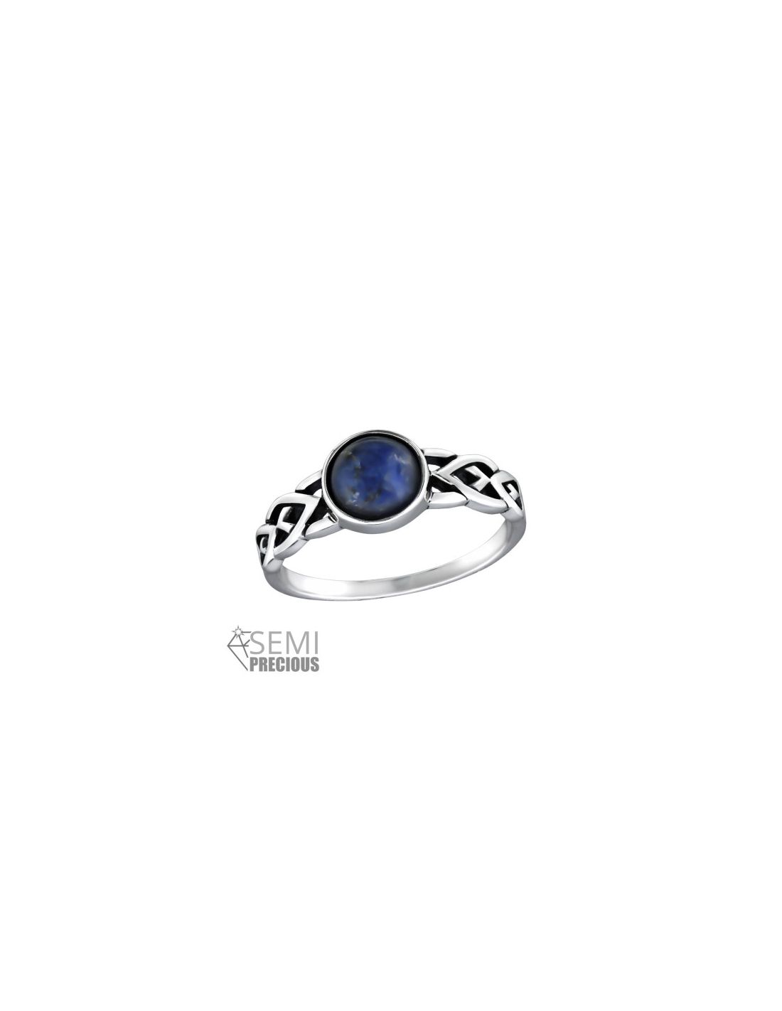 Anillo de plata 925 Braided Talla  6.5