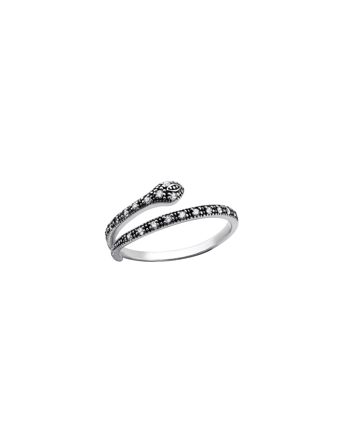 Anillo de plata 925 Snake Talla  6