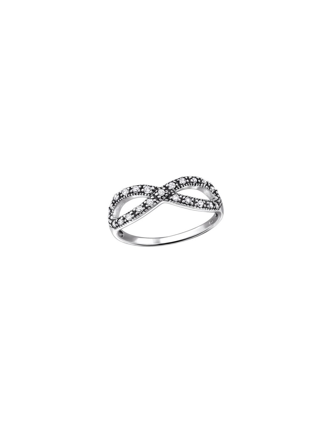 Anillo de plata 925 Infinity Talla  8
