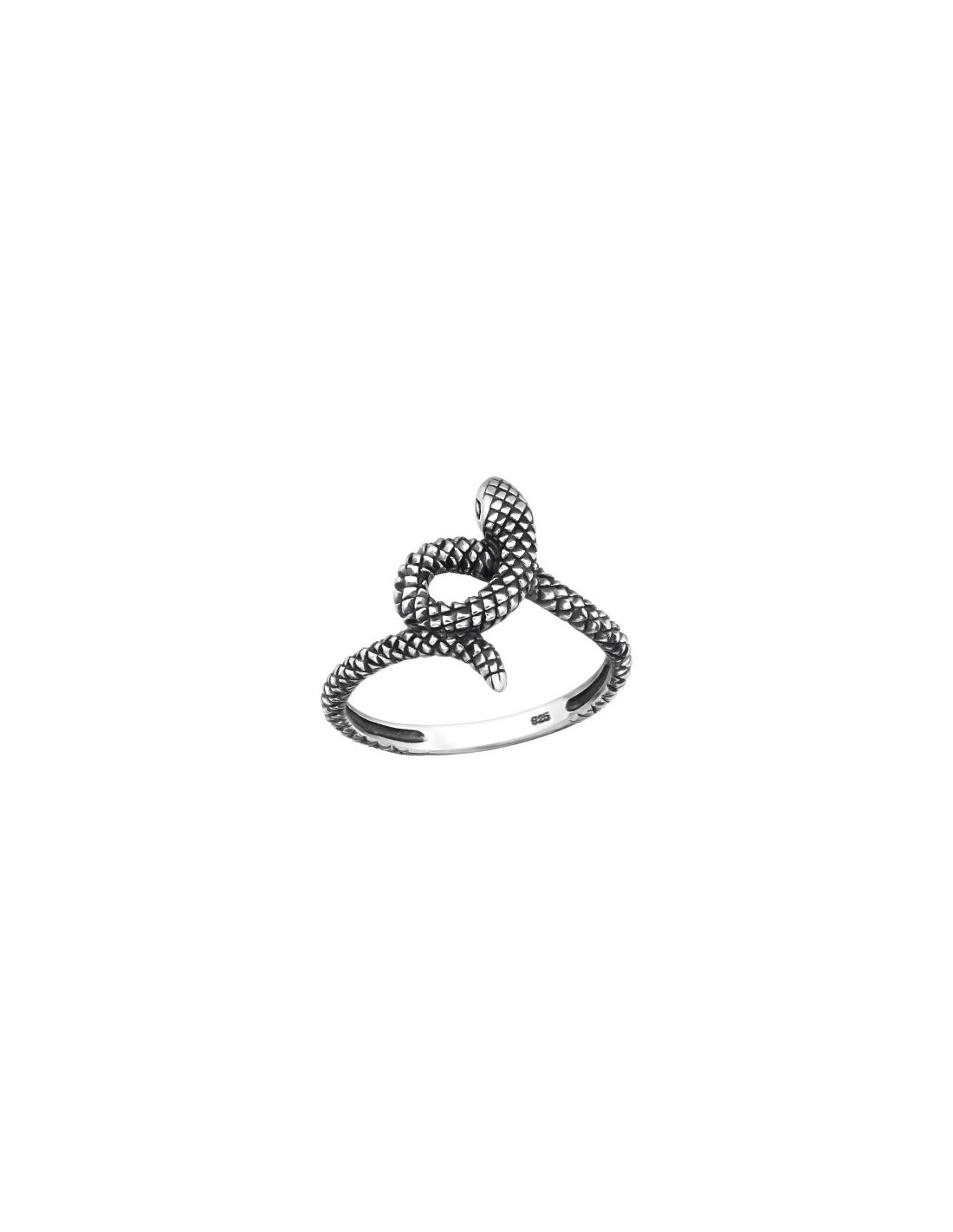 Anillo de plata 925 Snake Talla  8