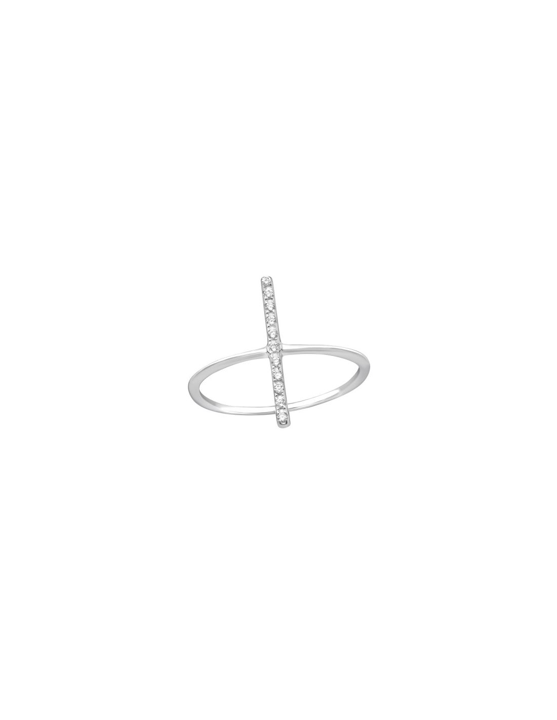 Anillo de plata 925 Bar Talla  9
