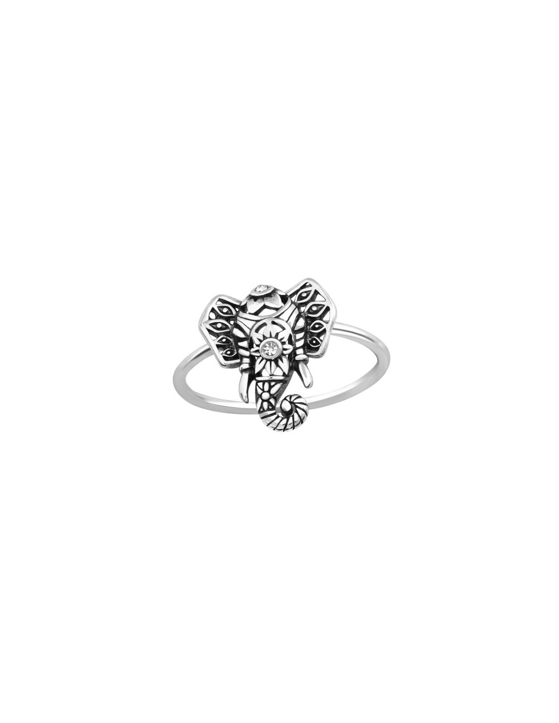 Anillo de plata 925 Elephant Talla  6