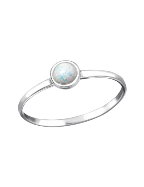 Anillo de plata 925 Round...