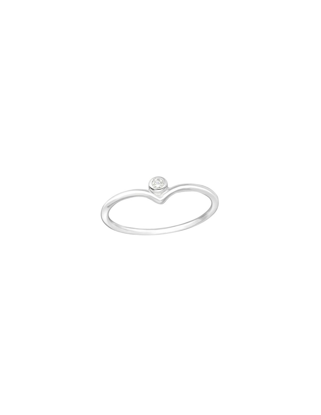 Anillo de plata 925 Solitaire Talla  8