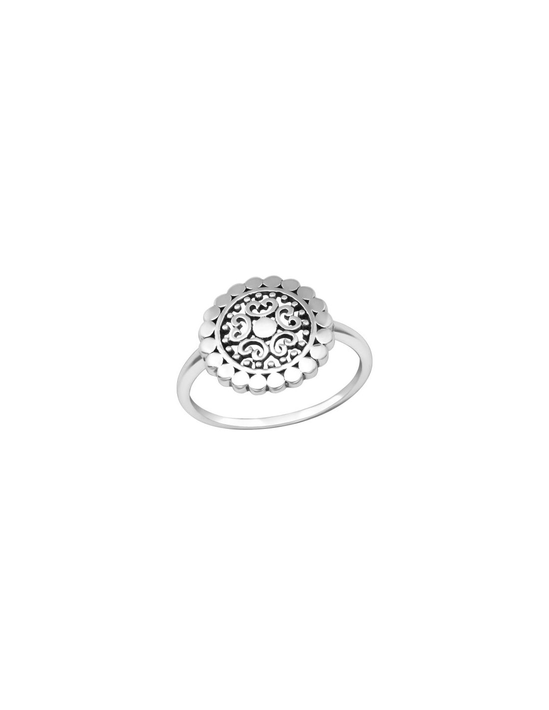 Anillo de plata 925 Flower Talla  6