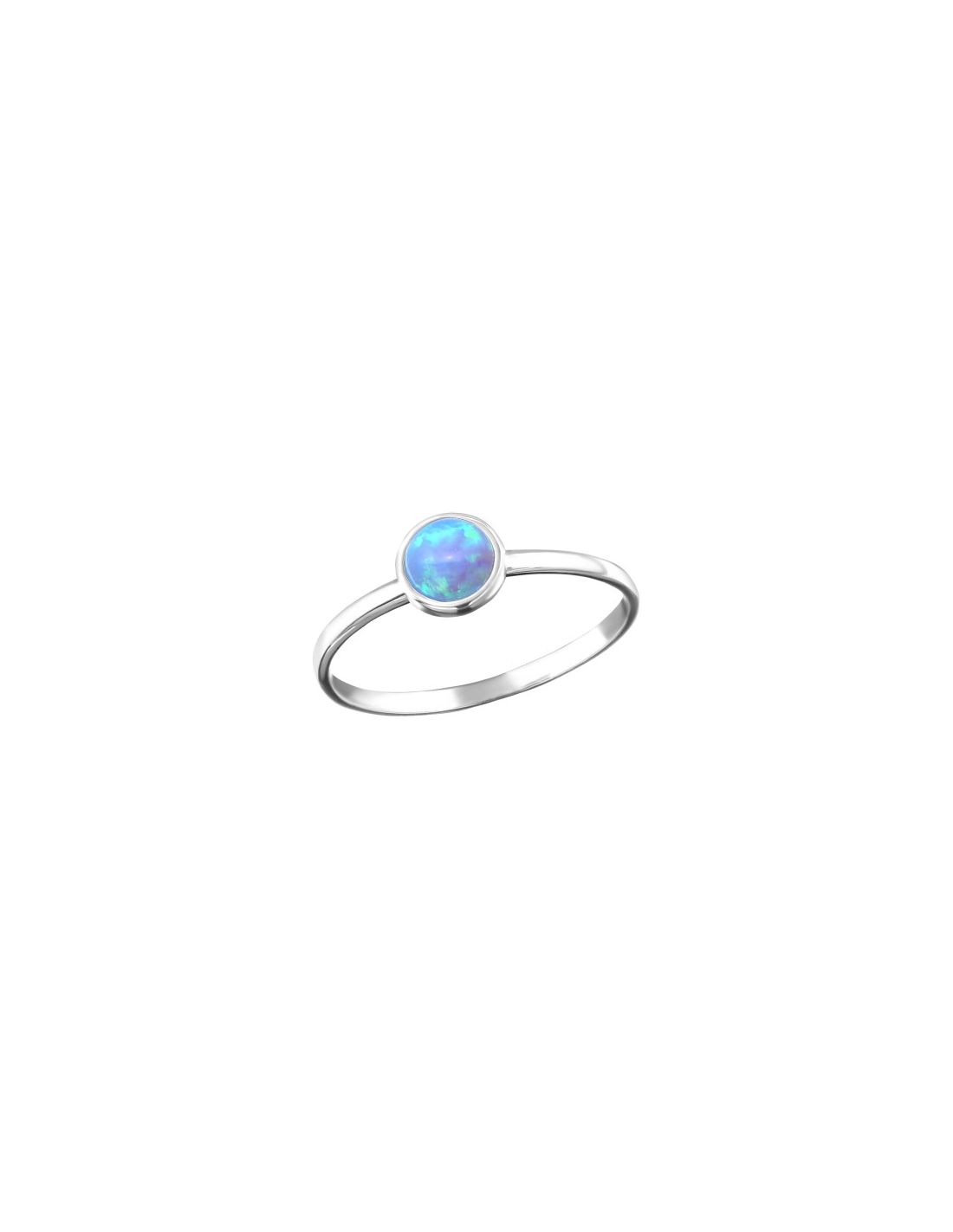 Anillo de plata 925 Round Talla  8