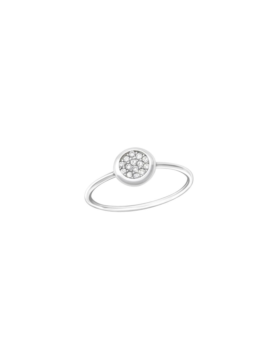 Anillo de plata 925 Round 8Mm Talla  7