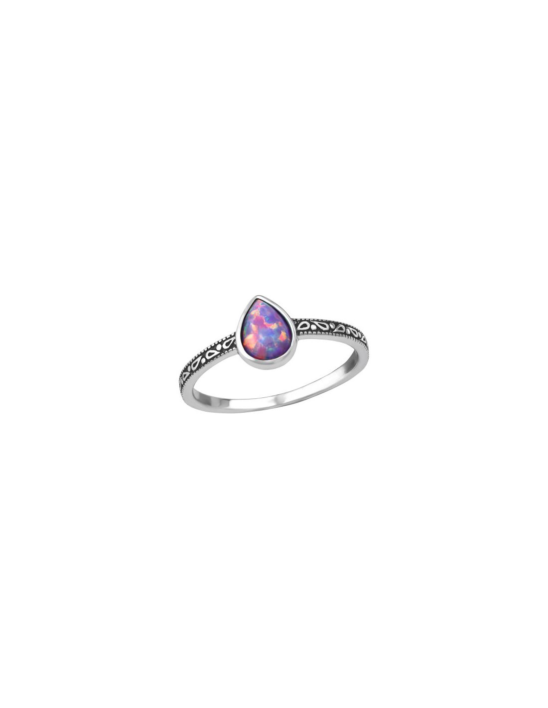 Anillo de plata 925 Pear Talla  7