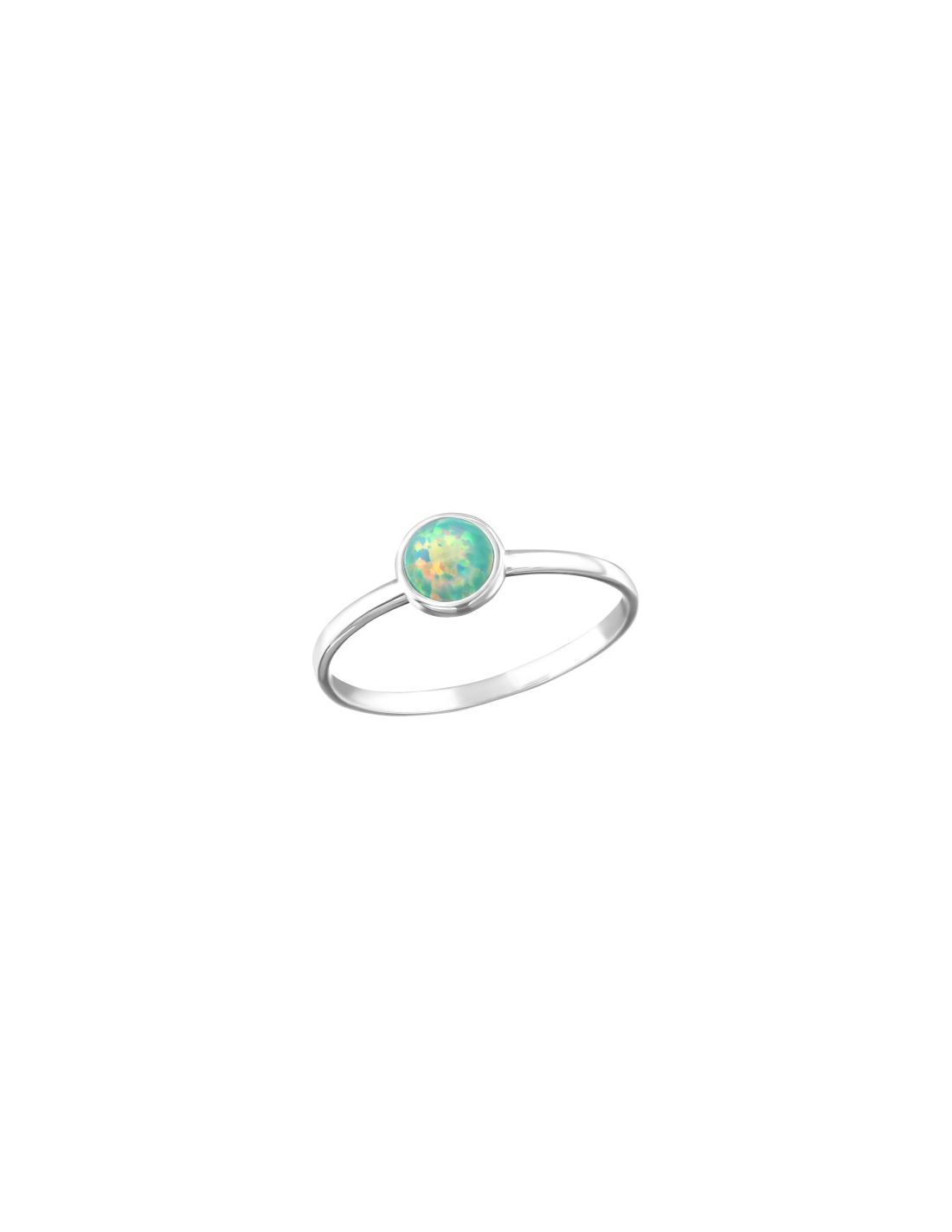 Anillo de plata 925 Round Talla  8