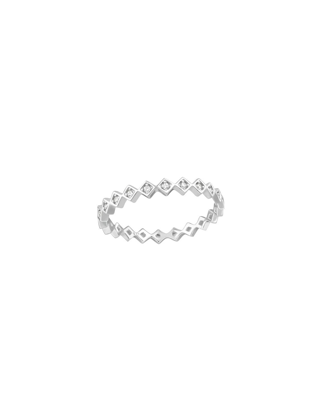 Anillo de plata 925 Geometric Talla  7
