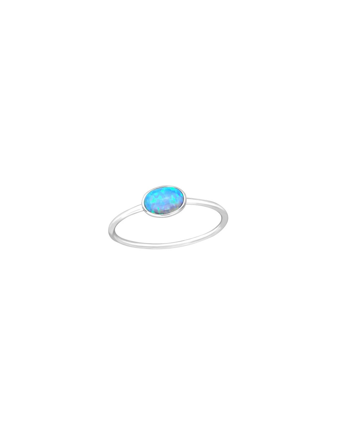 Anillo de plata 925 Oval Talla  7
